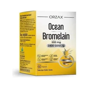 OCEAN Bromelain 60 Kapsül – Bromelain İçeren Takviye Edici Gıda