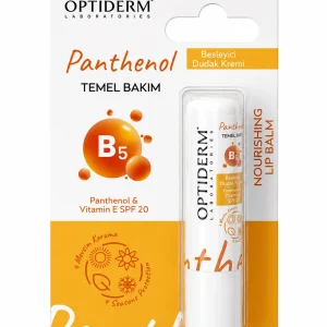 Optiderm Panthenol B5 Besleyici Dudak Kremi SPF 20 5 gr